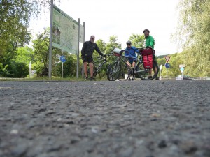 Fahrradfreundschaften unterwegs im Saarland